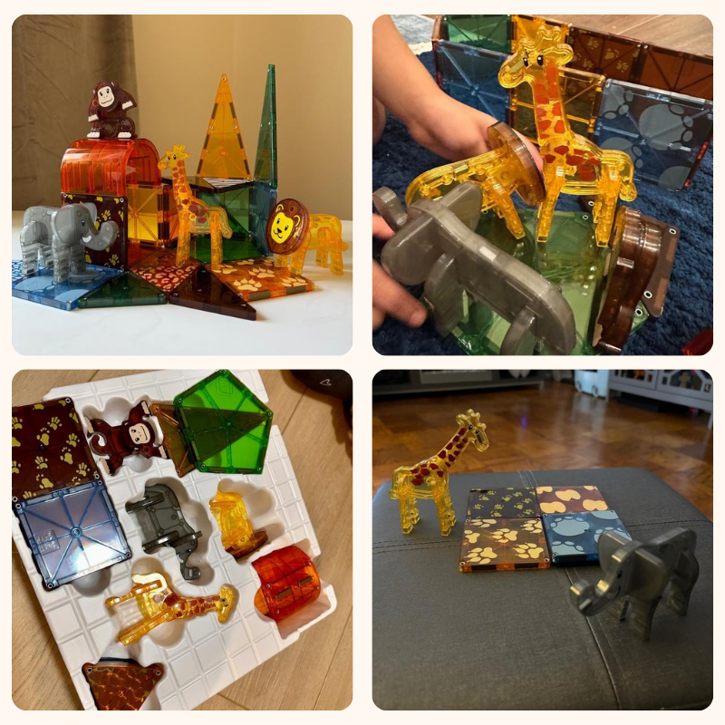 Animal Kingdon Magnetinckers® 32 Pieces Set