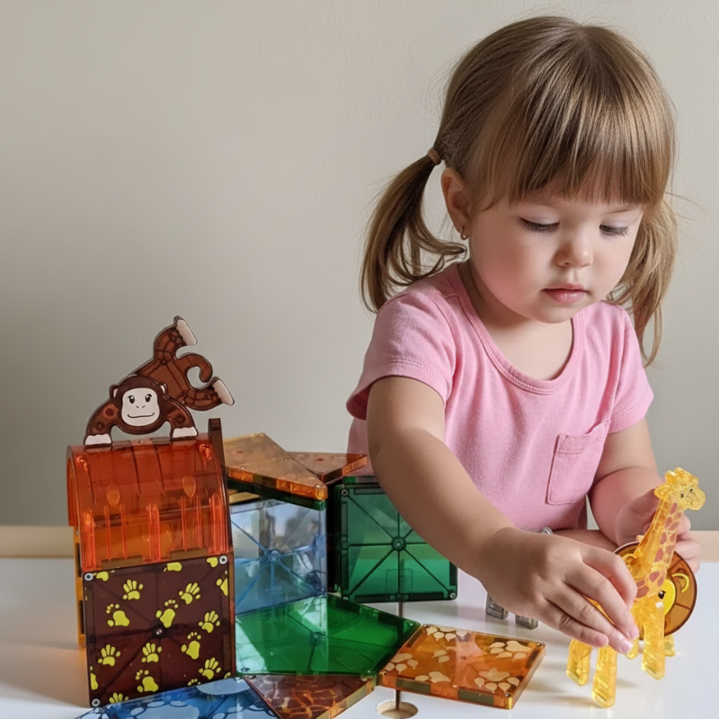 Animal Kingdon Magnetinckers® 32 Pieces Set