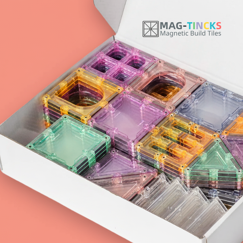 Magnetinckers® Pastel Castle Collection 42-122 Pieces Set