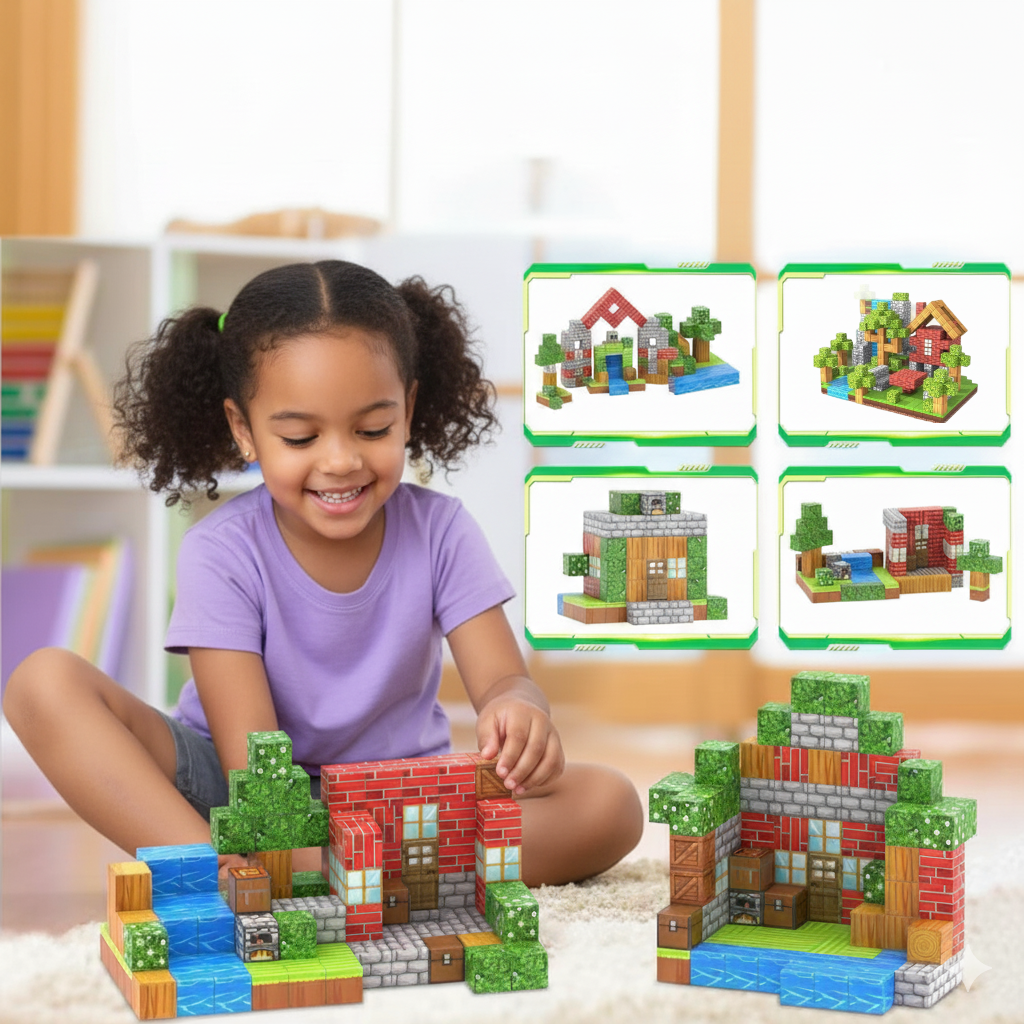 Magnetinckers® Forest Village Builder