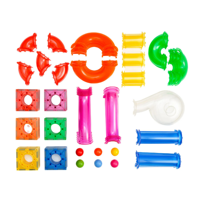 Magnetinckers® Ball Track Builder 65-155 Pieces Set